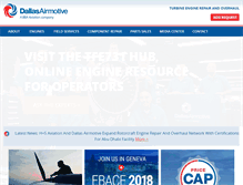 Tablet Screenshot of dallasairmotive.com